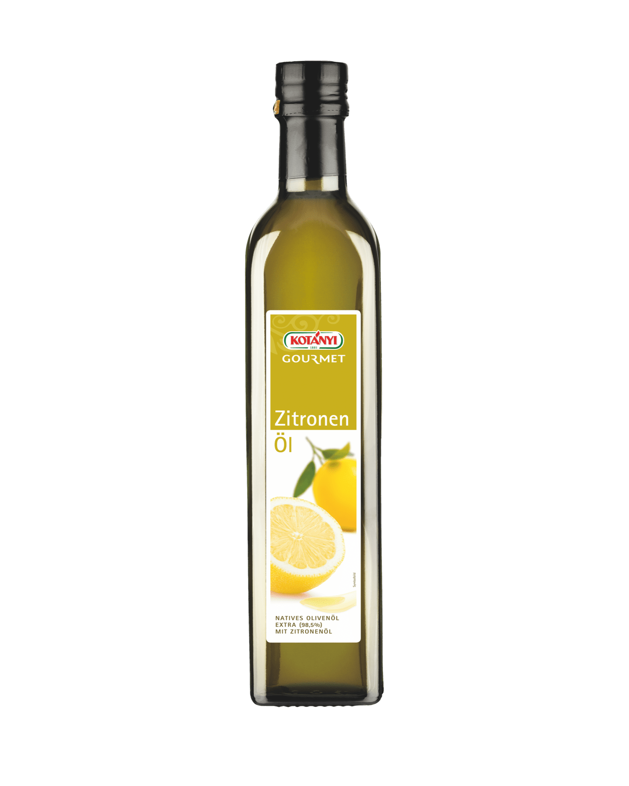Kotányi Gourmet Zitronenöl in der 500ml Flasche
