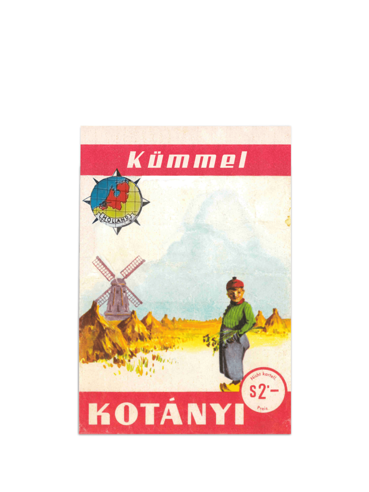 Пакетик тмина Kotányi, 1961 год.