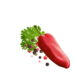 Multicolored Pepper Mic Min