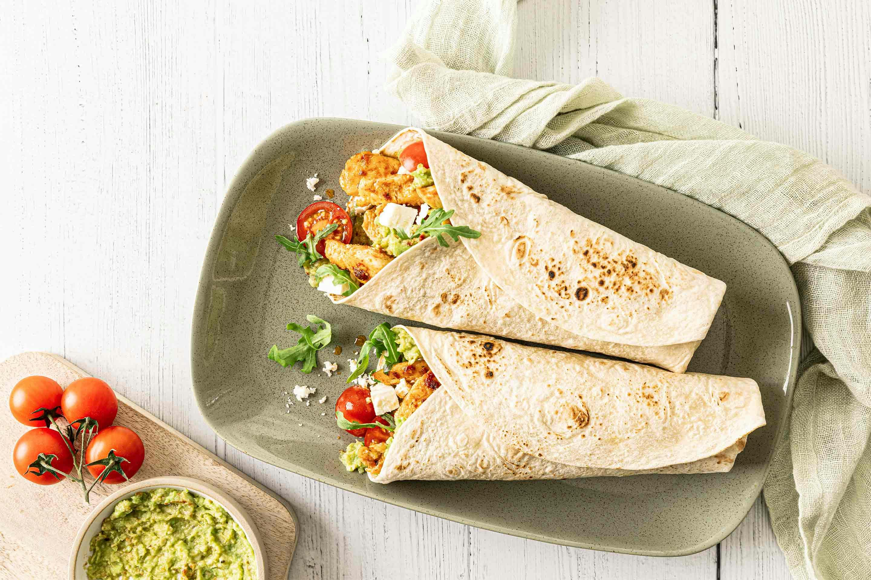 Simple to make and incredibly delicious – Quick & Easy Chicken Wraps with Avocado.
